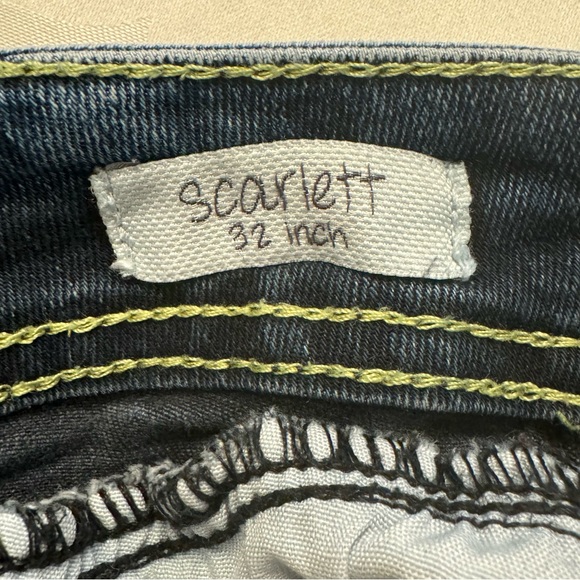 CECIL Scarlett Womens Size 32 Denim Jeans Slim Leg Mid Rise Length 31/32 - Picture 12 of 13